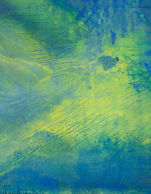Green Machine | Framed Giclee Print on Canvas